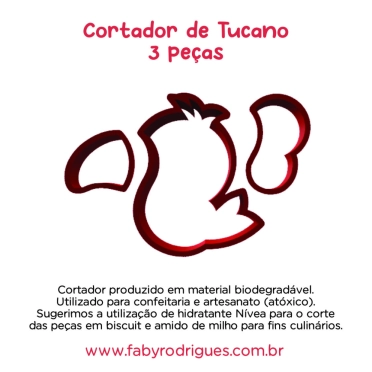 Cortador de Tucano (4 cm) - CD